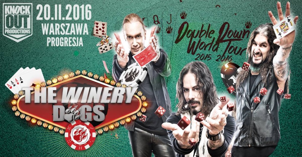 the winery dogs warszawa 20.02.16