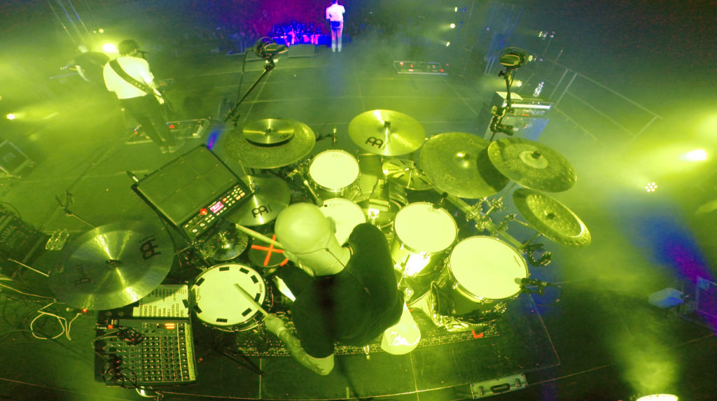 Drummer Adam Marszałkowski and Coma live 