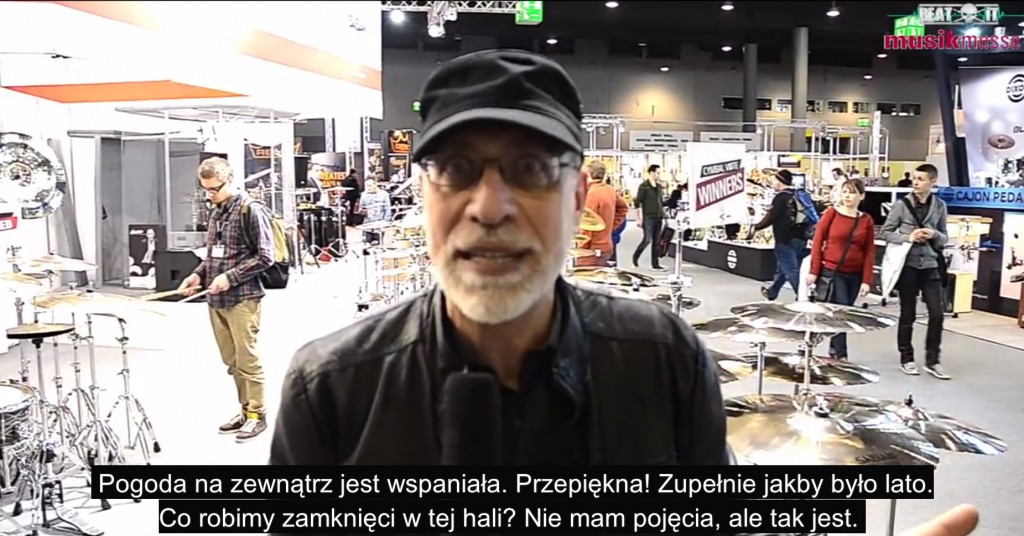 Sabian & Dom Famularo na Musikmesse 2014