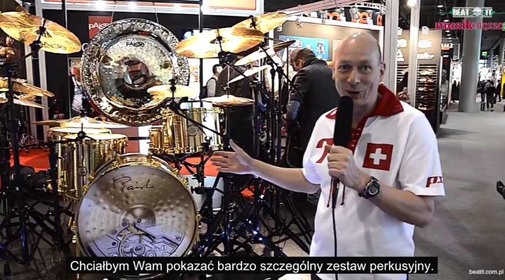 Musikmesse 2014: Paiste, cz. 1