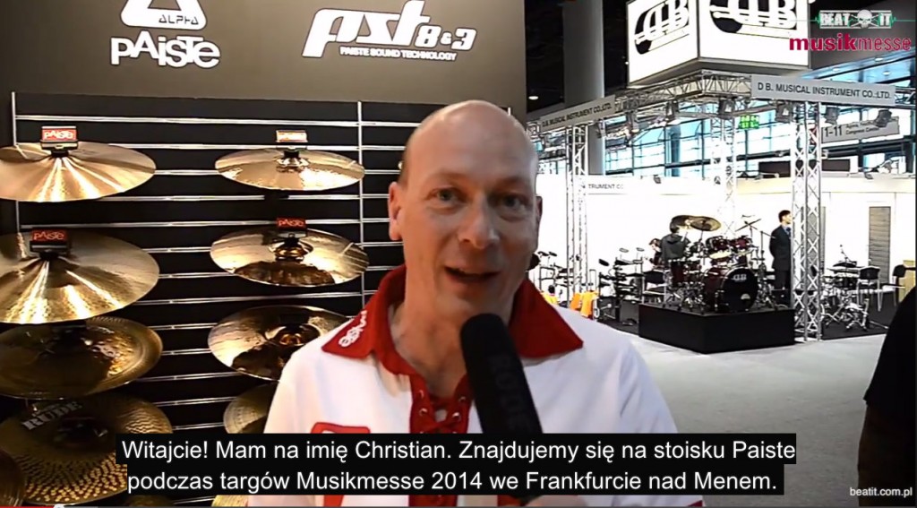 Musikmesse 2014: Paiste, cz. 3