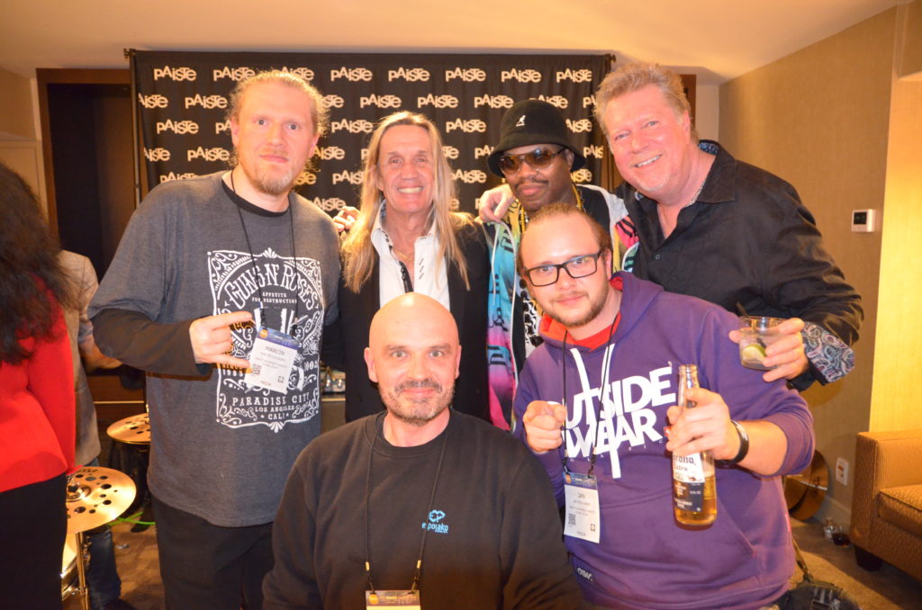 After Paiste Press Conference, NAMM 2017 Paiste Press Conference, Hilton Hotel, Anaheim, CA