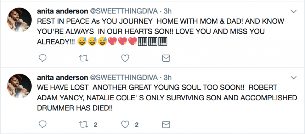 Anita Anderson Robert Yancy