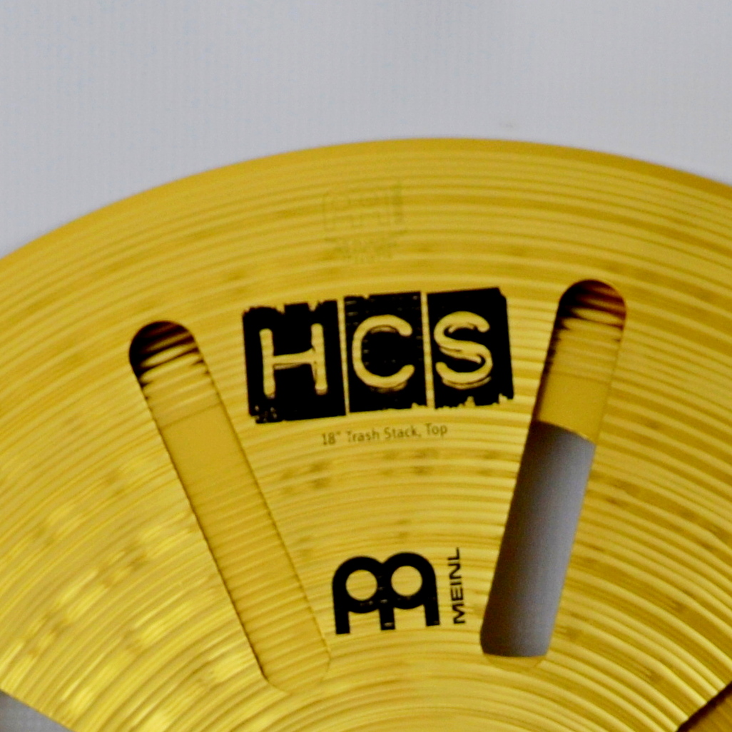 Meinl HCS trash stack logo