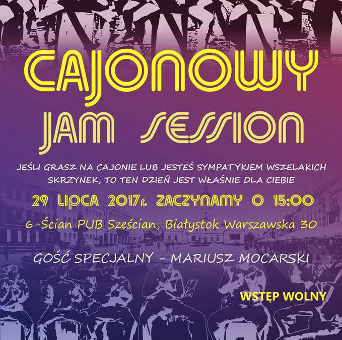 Cajonowy Jam Session w Białymstoku