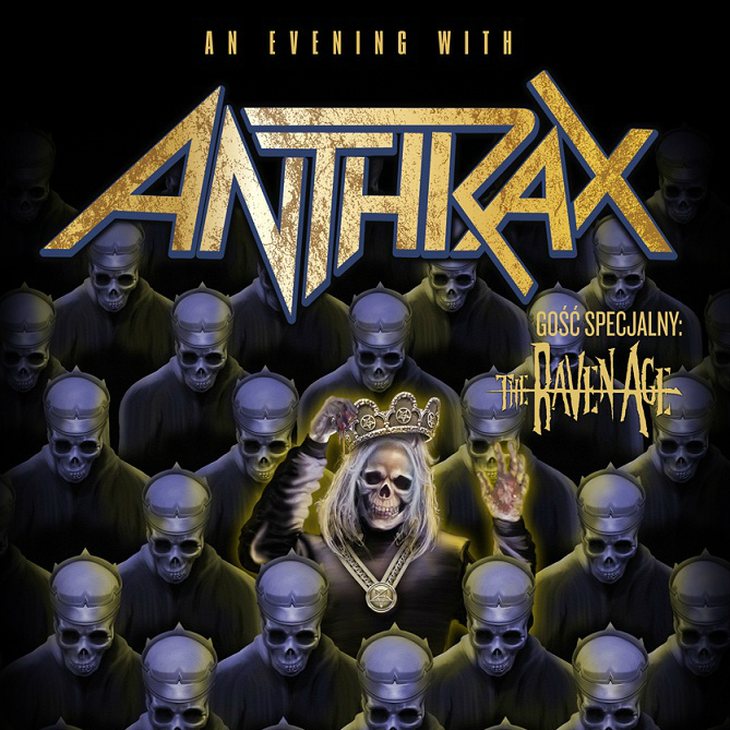 Anthrax zagra koncert w Warszawie