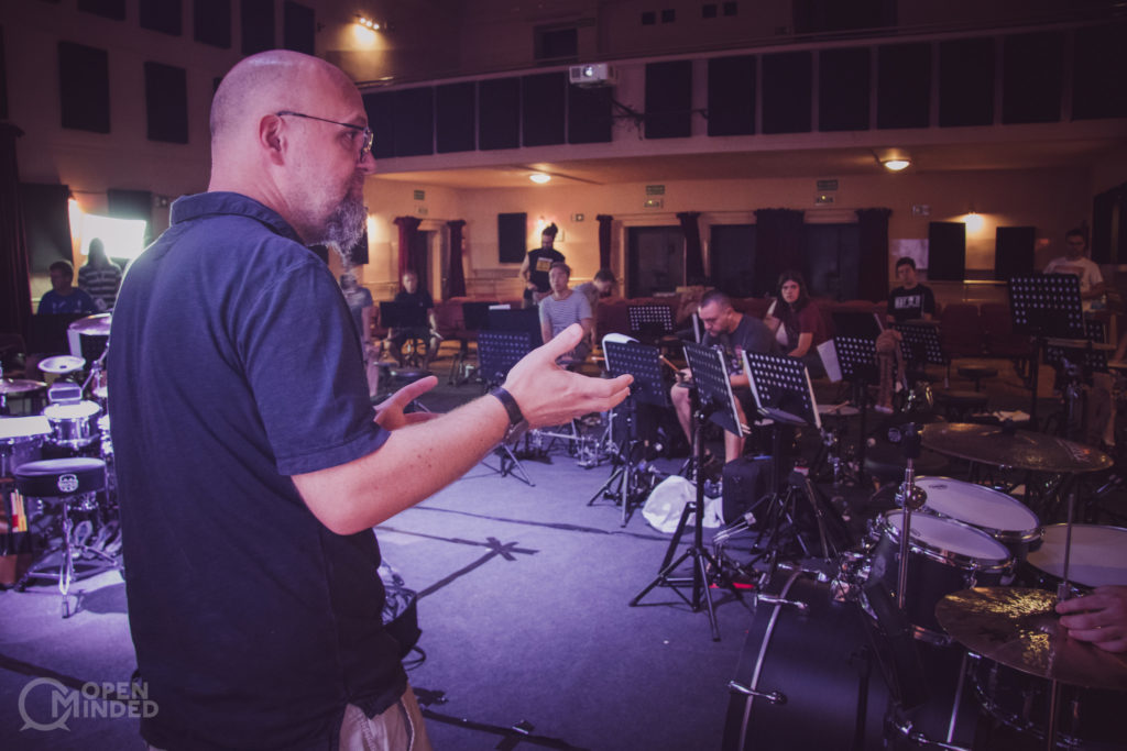 Open minded drum camp 2018 - relacja Beatit Open minded drum camp 2018 Claus Hessler