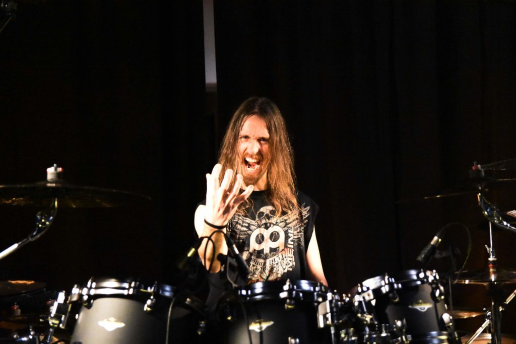 Dirk Verbeuren (Megadeth) prezentuje swój zestaw perkusyjny