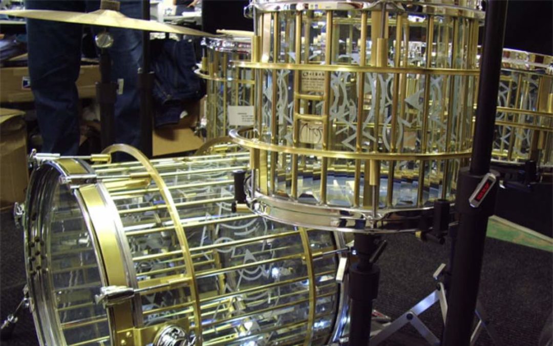 Orlich Glass Drums – Bębny ze szkła!