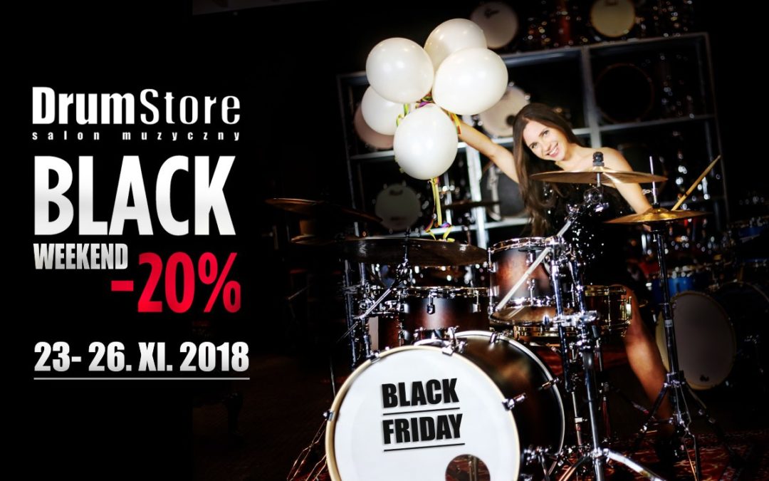 Black Weekend w gdyńskim Drum Store!