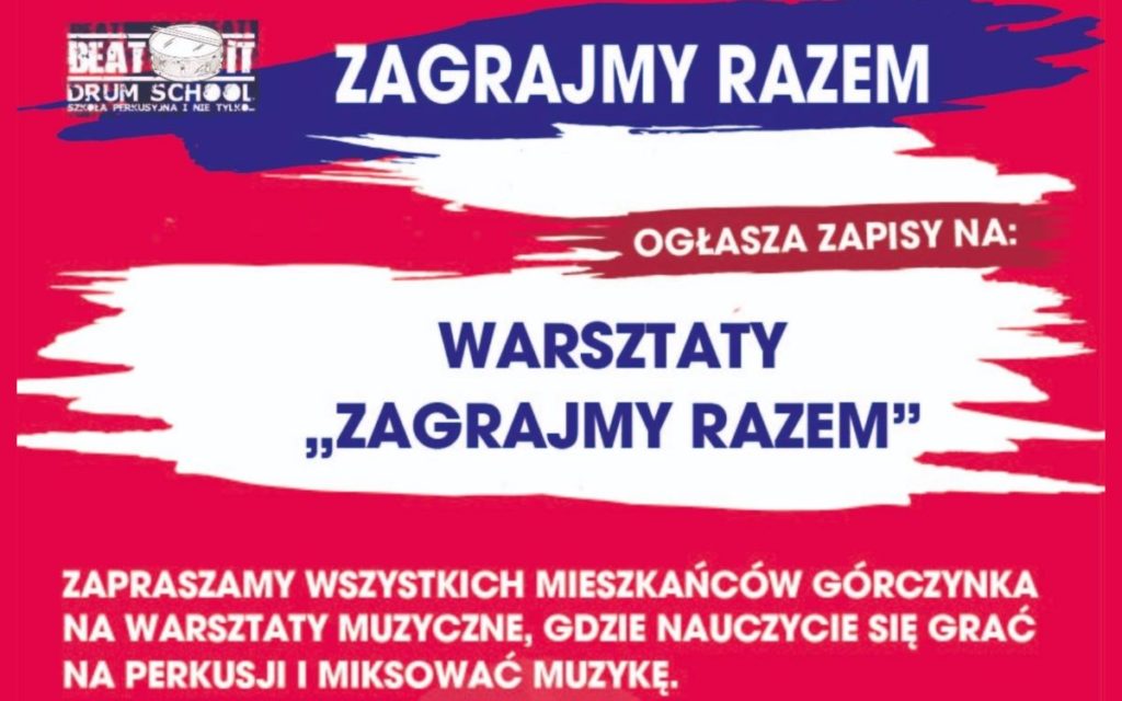Warsztaty BeatIt: "Zagrajmy Razem"