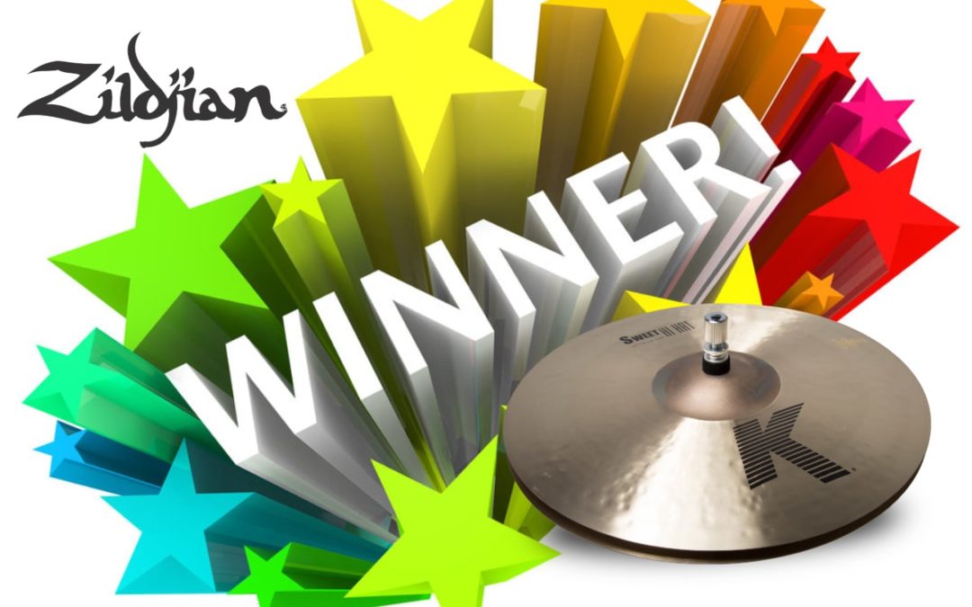 Ogłoszenie wyników konkursu Wygraj Hi Hat Zildjian K Sweet 15″