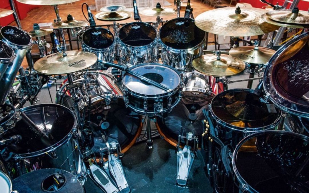 Mike Portnoy i jego zestaw w Sons Of Apollo