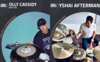 Yshai Afterman i Olly Cassidy endorserami Meinl Cymbals