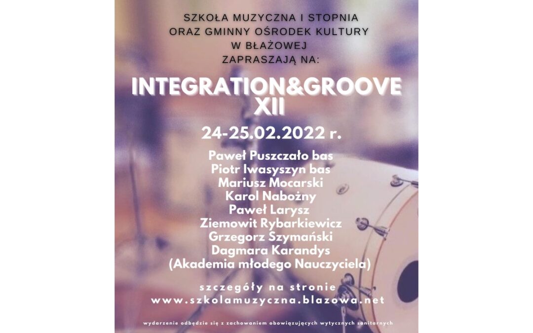 Warsztaty perkusyjne Integration & Groove 2022