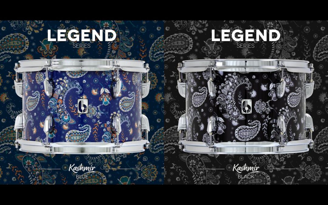 Kaszmirowe wykończenia serii British Drum Co. Legend