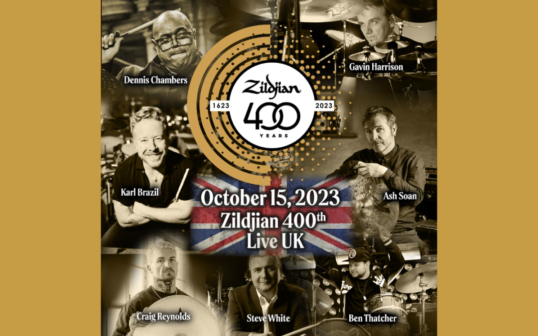 Koncert w Londynie z okazji 400-lecia firmy Zildjian