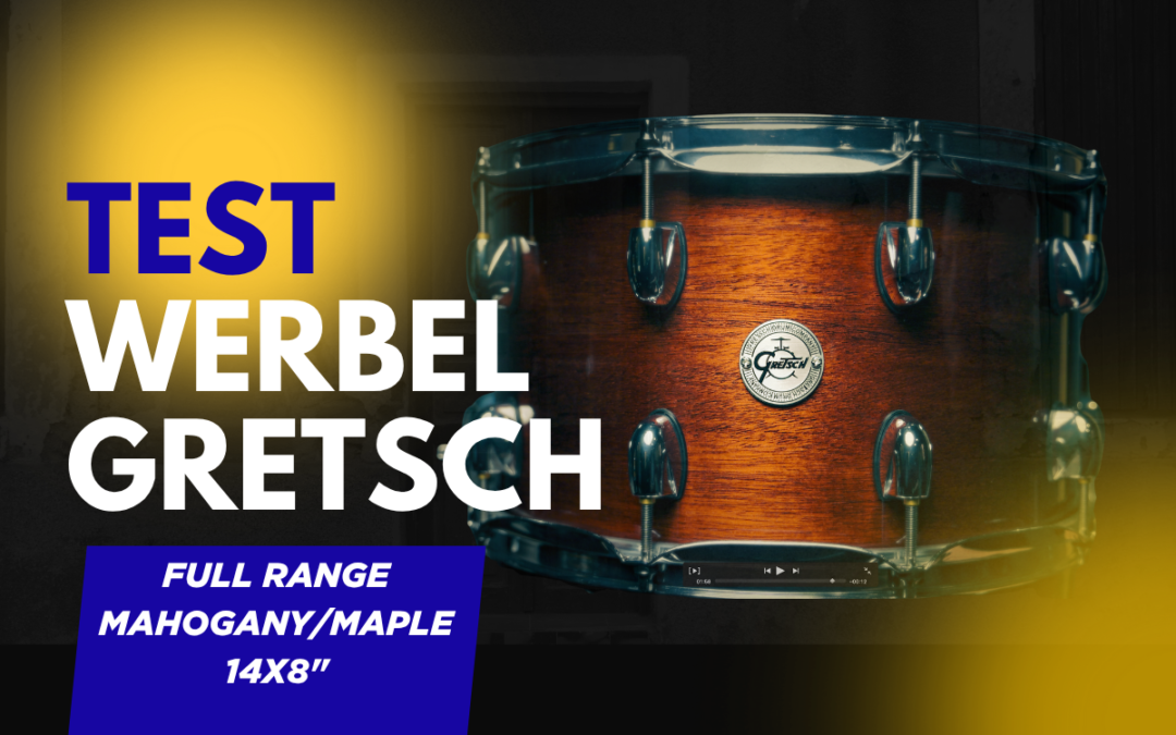 Jak Brzmi Werbel Gretsch Full Range Mahogany/Maple 14×8? Sprawdź Test z Tomaszem Nawrockim