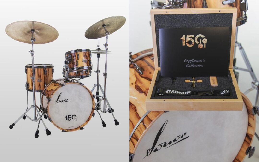 Instrumenty z okazji 150-lecia firmy Sonor