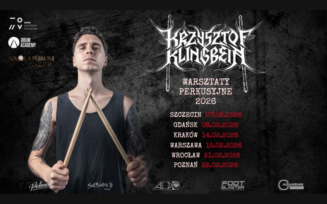 Krzysztof Klingbein poprowadzi warsztaty perkusyjne