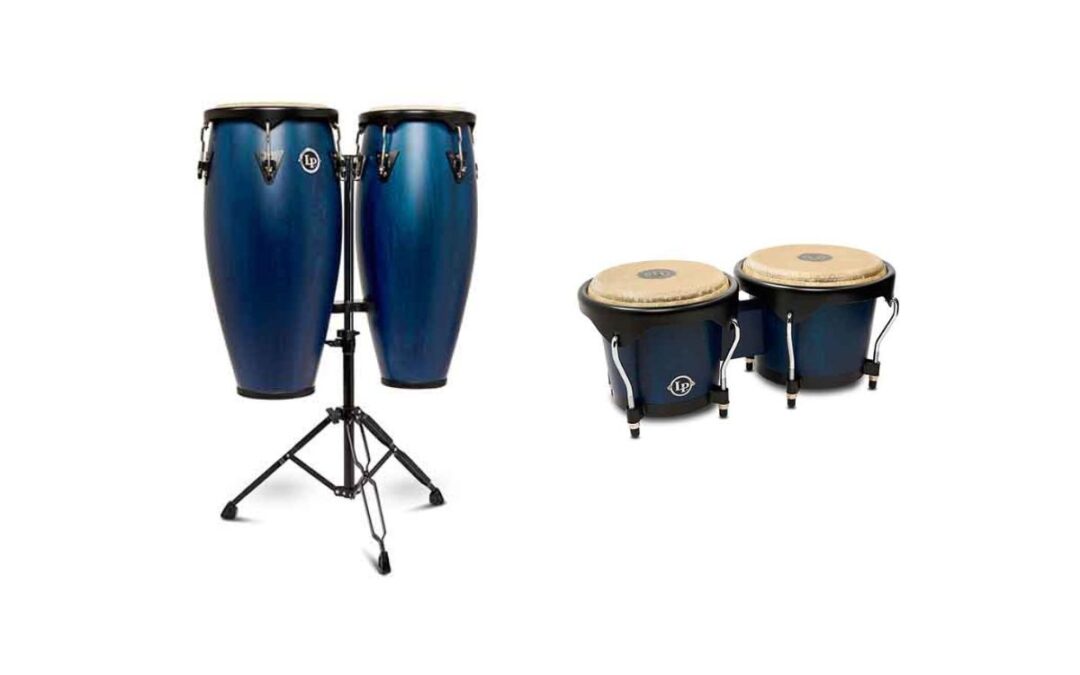 Conga i bongosy Latin Percussion City II Mango