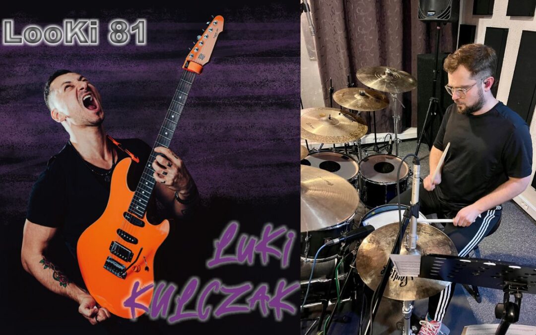 BeatIt w studiu: Maks Mińczykowski podczas sesji do albumu Łukasza Kulczaka “1981”