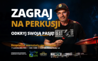 Rytm Pokoleń – bezpłatne warsztaty perkusyjne w Suchym Lesie już 17 października! Rytm Pokoleń – bezpłatne warsztaty perkusyjne w Suchym Lesie już 17 października!