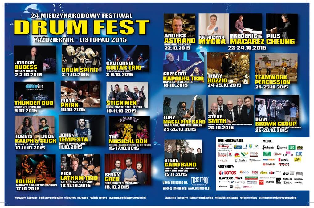 Program Drum Fest 2015