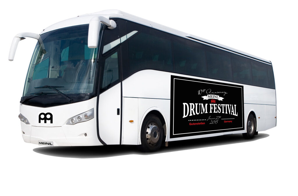 Autobusy na Meinl Festival 2015
